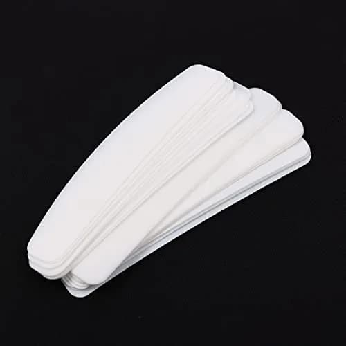 BLESSUME White 11 Insert Tab Collars for Clergy Shirts | 1.6 cm Width | Pack of 20 - view 3
