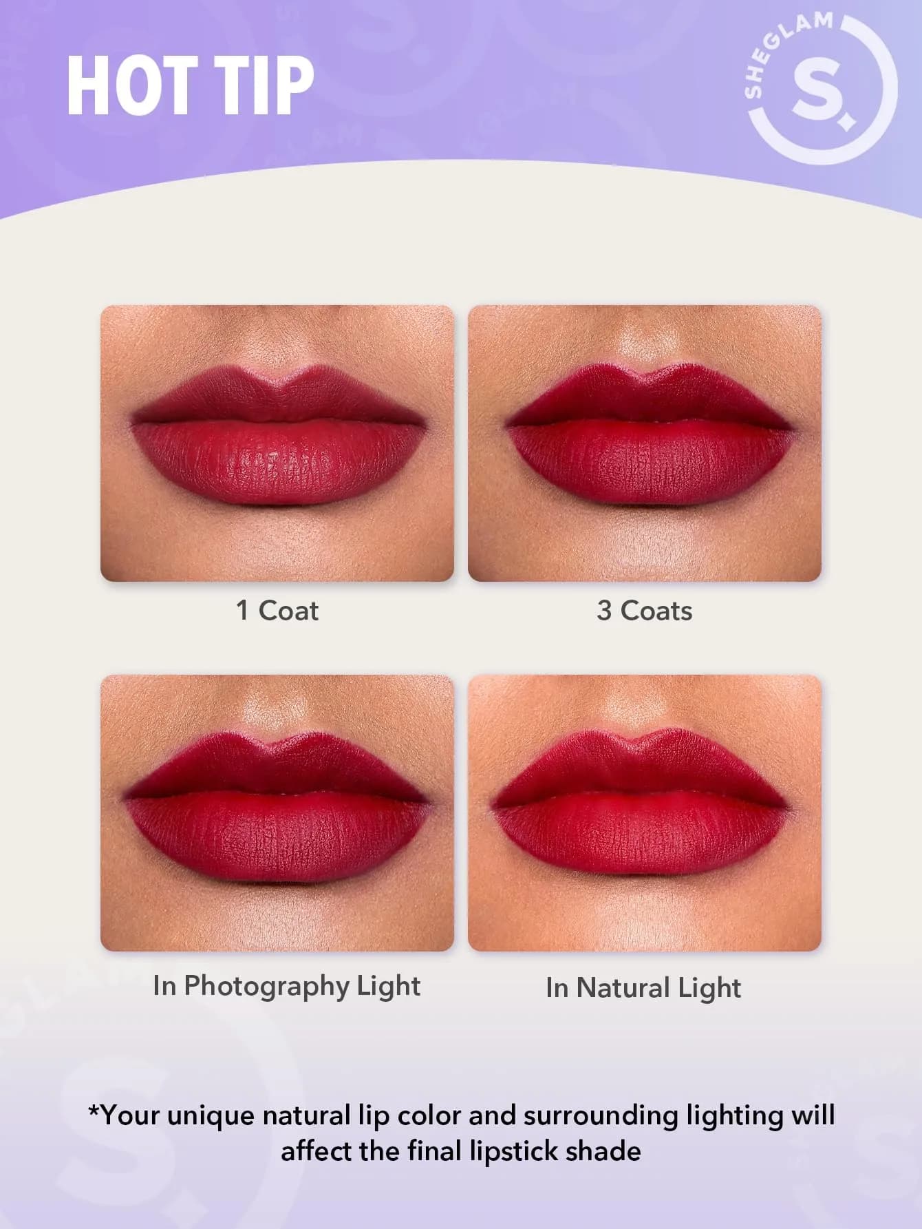 SHEGLAM Dynamatte Boom Waterproof Matte Lipstick - Rule Breaker | 0.0952 Ounce (2.7 g) - view 8