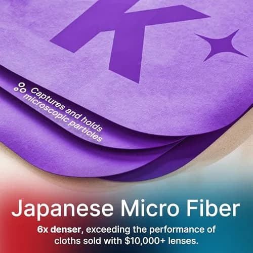 Koala Lifestyle XL Microfiber Cleaning Cloths - Purple & Blue (3 Pack) thumbnail 3