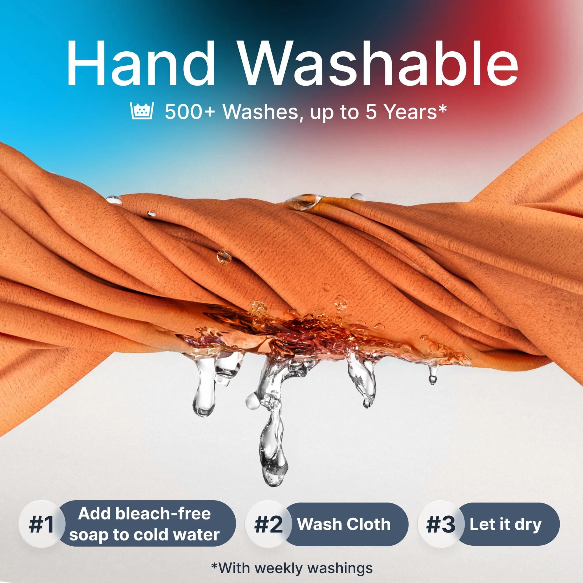 Koala Lifestyle XL Pink & Orange Microfiber Cleaning Cloths (3-Pack) | Japanese Microfiber for Lenses - view 4