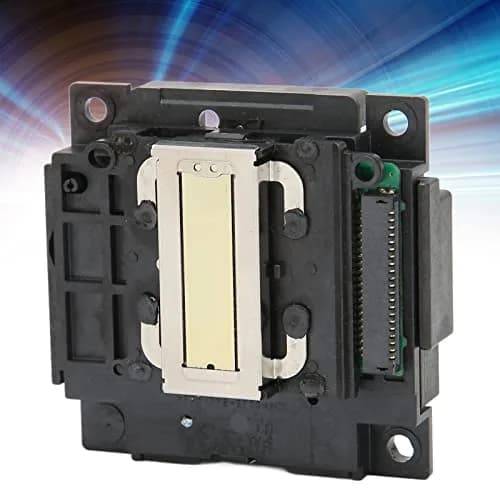 Qiilu Black Print Head for Epson L301 L300 L303 L351 L355 L358 L111 L120 L210 L211 ME401 ME303 Printers | Reconditioned ABS Print Head thumbnail 1