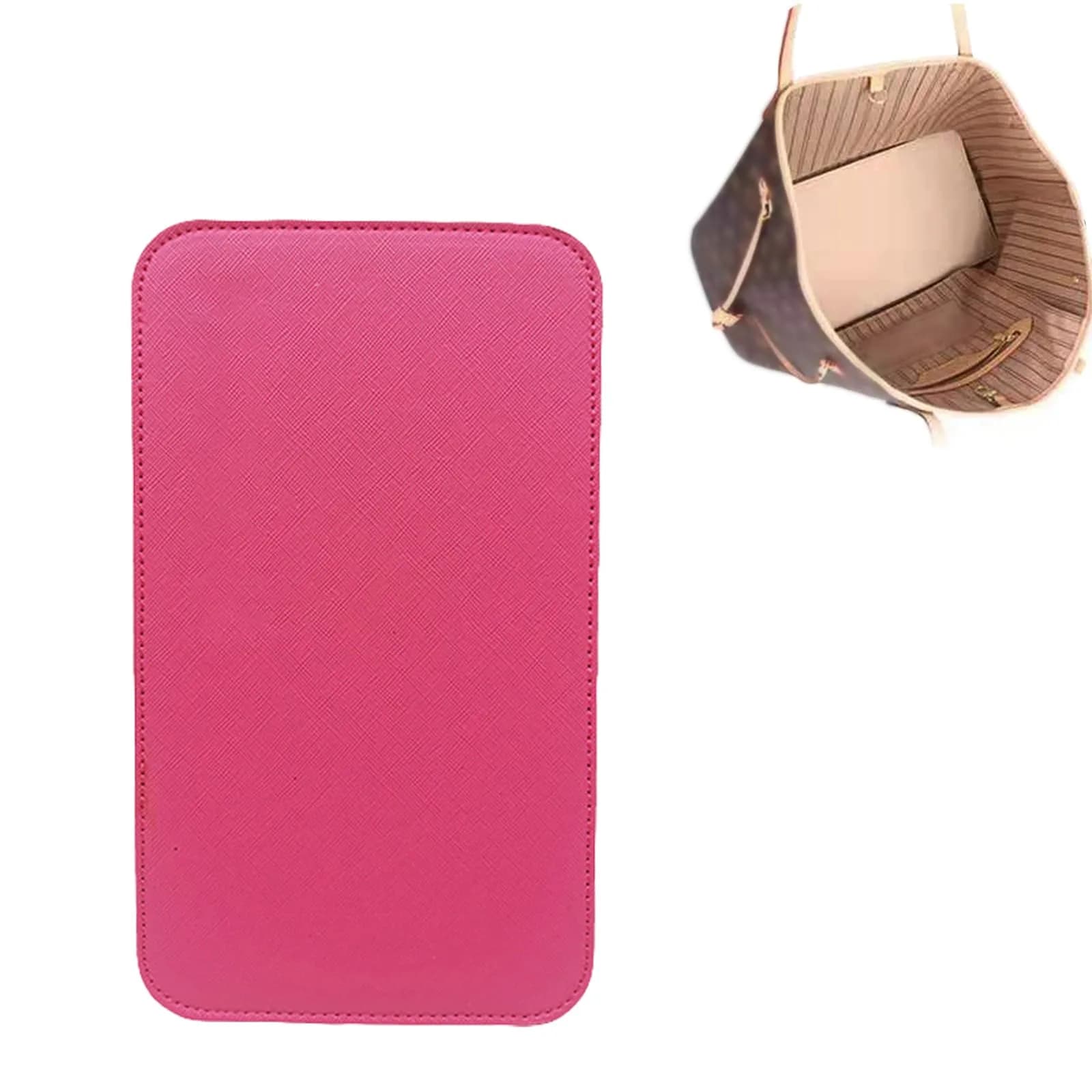 ZARSIO Handbag Base Shaper Liner Board for Speedy 30 Tote Purse 18cm (7.1 inch) x 30cm (11.8 inch) x 0.3cm (0.12 inch) - Rose - main product image