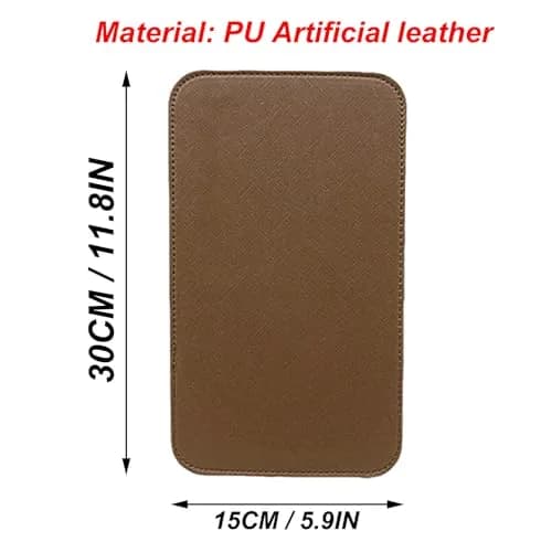 ZARSIO Handbag Base Shaper Liner Board for Speedy 30 Purse 30cm (11.8 x 5.9 inch) | PU Leather with Arc Corner Insert thumbnail 4
