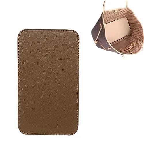 ZARSIO Handbag Base Shaper Liner Board for Speedy 30 Purse 30cm (11.8 x 5.9 inch) | PU Leather with Arc Corner Insert thumbnail 1