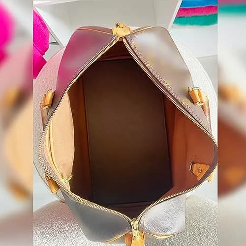 ZARSIO Handbag Base Shaper Liner Board for Speedy 30 Purse 30cm (11.8 x 5.9 inch) | PU Leather with Arc Corner Insert thumbnail 2