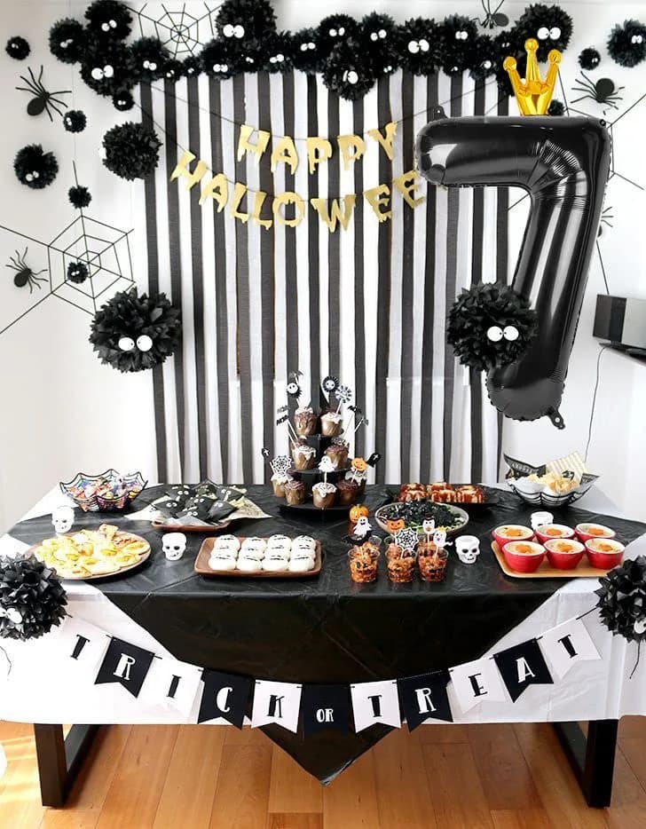 IWERP Black Crown 9 Balloon - 40 Inch Giant Foil Number 9 Birthday Decoration | Reusable Party Accessory thumbnail 4