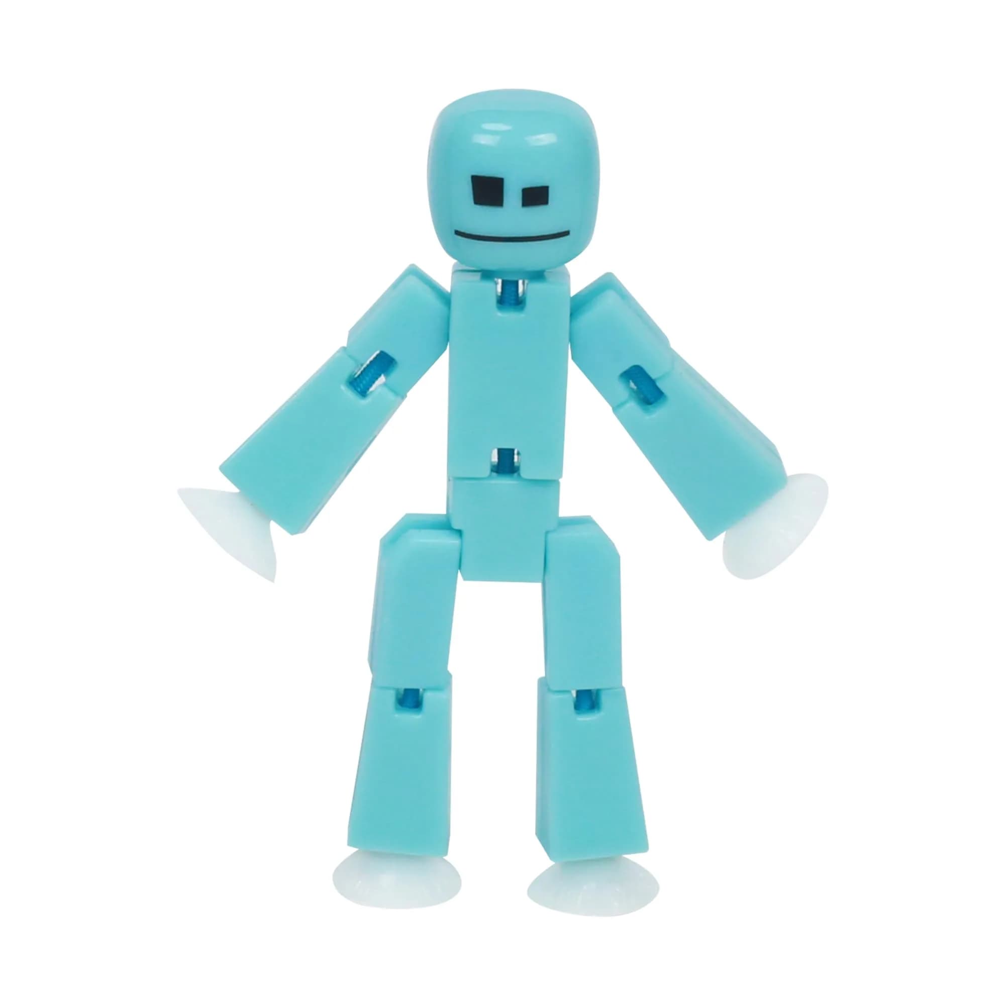 Zing StikBot Single Pack - Ice Blue Action Figure | Posable Toy for Stop Motion Animation - main product image