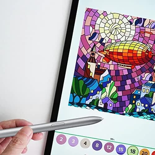 Peixiong Replacement Stylus Pen for Samsung Galaxy Tab S7 FE & S7+ | Mystic Silver (10g) thumbnail 4
