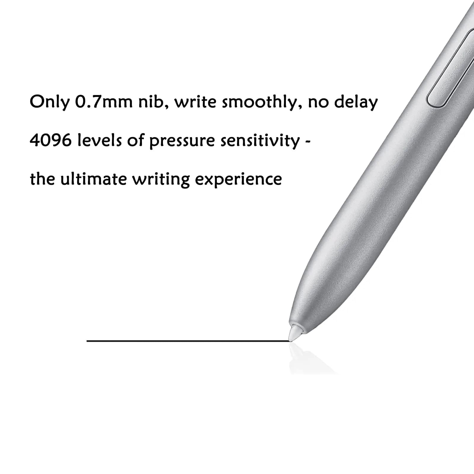 Peixiong Replacement Stylus Pen for Samsung Galaxy Tab S7 FE & S7+ | Mystic Silver (10g) - view 3