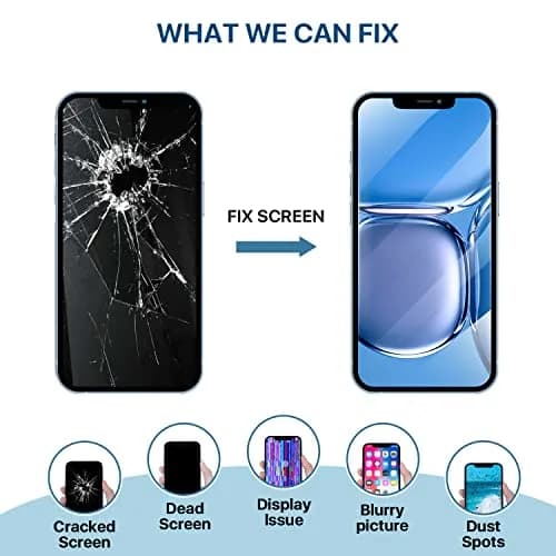 FFtopu iPhone 12 and 12 Pro Screen Replacement Kit 6.1'' LCD Display 3D Touch Full HD Digitizer Assembly | 156 g (5.5 oz) Kit thumbnail 5
