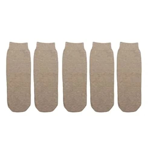 YUYTE Amputee Socks Set of 5 | Seamless Cotton Compression Socks for Daily Use (Knee Length, Unisex) thumbnail 1