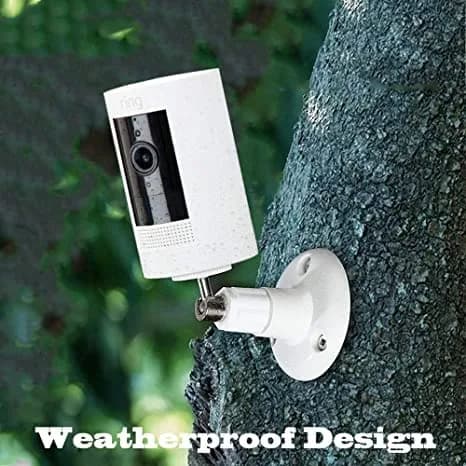 Gresur White 3 Pack Camera Wall Mount Bracket for Ring Stick Up Cam & Outdoor Cam Plus, 8cm (3.15in) x 11cm (4.33in) x 8cm (3.15in) thumbnail 9