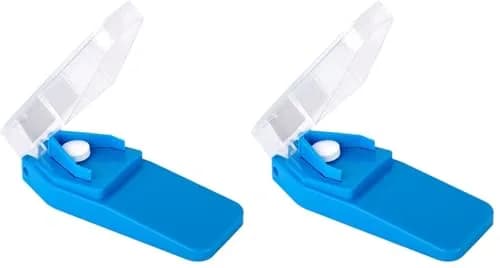 EZY DOSE Pill Cutter and Splitter | Stainless Steel Blade Compact Travel Size thumbnail 1
