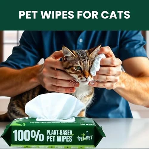 PET N PET Dog Wipes 100 Count Unscented Hypoallergenic | Waterless Pet Grooming Wipes for Paws & Face thumbnail 8