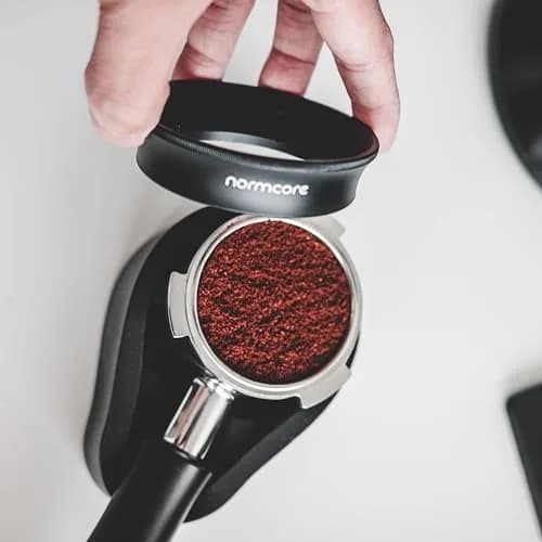 Normcore 51mm Magnetic Dosing Funnel, Anodized Aluminum, Black | Compatible with 51mm Portafilters thumbnail 3