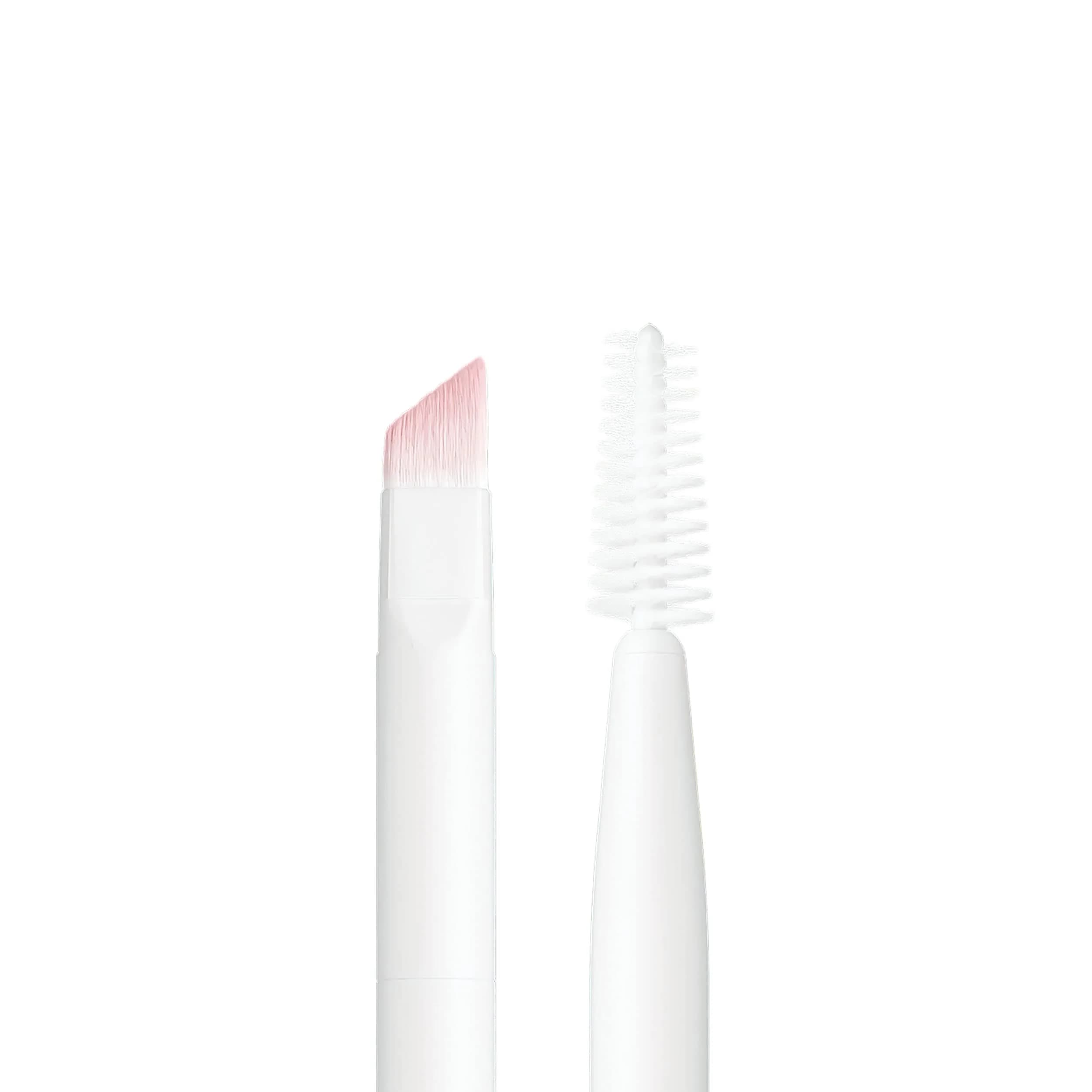 wet n wild New Brow & Liner Duo Brush, Pack of 3 | Flat Angled, Ultra-Thin Precision for Eyebrows and Eyeliner - view 2