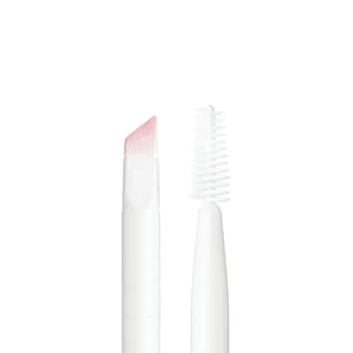 wet n wild New Brow & Liner Duo Brush, Pack of 3 | Flat Angled, Ultra-Thin Precision for Eyebrows and Eyeliner thumbnail 2