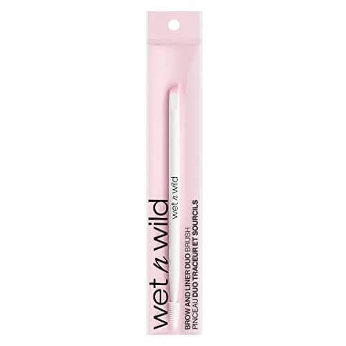 wet n wild New Brow & Liner Duo Brush, Pack of 3 | Flat Angled, Ultra-Thin Precision for Eyebrows and Eyeliner thumbnail 3