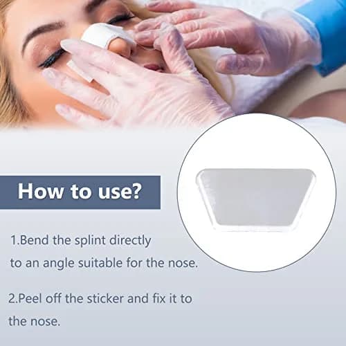 MUROCEA Aluminum Nasal Splints | Support for Rhinoplasty & Fracture | Adult Unisex thumbnail 3