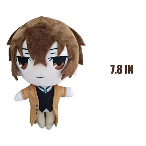 Kejodiy Dazai Plush Doll Anime Plush Animal Soft Cartoon Figure BSD Toys Cushions Pillows Gifts 20cm (7.8 Inches) thumbnail 2