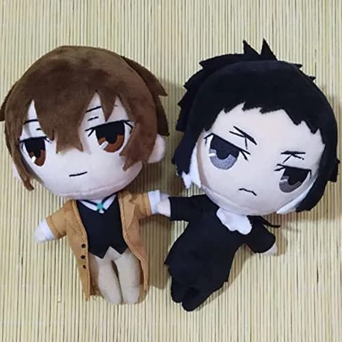 Kejodiy Dazai Plush Doll Anime Plush Animal Soft Cartoon Figure BSD Toys Cushions Pillows Gifts 20cm (7.8 Inches) thumbnail 4