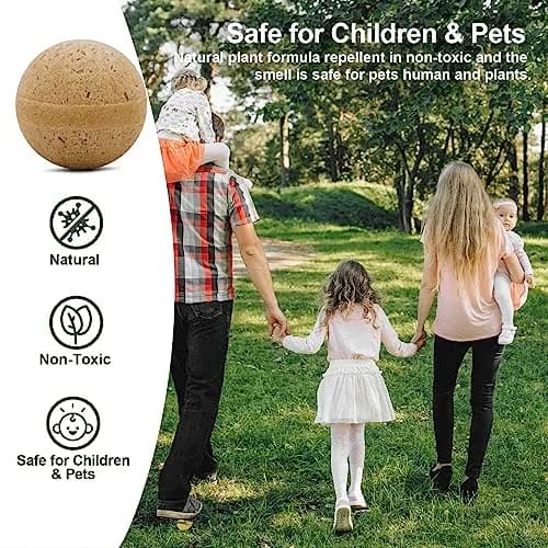 USKICH 20-Pack Rodent Repellent Balls | 120 sq ft Coverage thumbnail 5