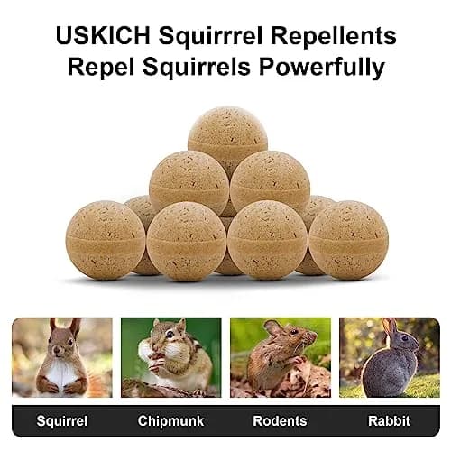 USKICH 20-Pack Rodent Repellent Balls | 120 sq ft Coverage thumbnail 3