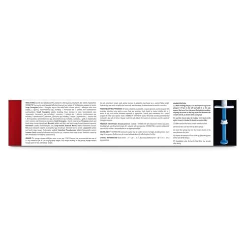 Jeffers Ivermectin Gel Dewormer for Horses 12 Pack | Apple Flavored Parasite Control thumbnail 8