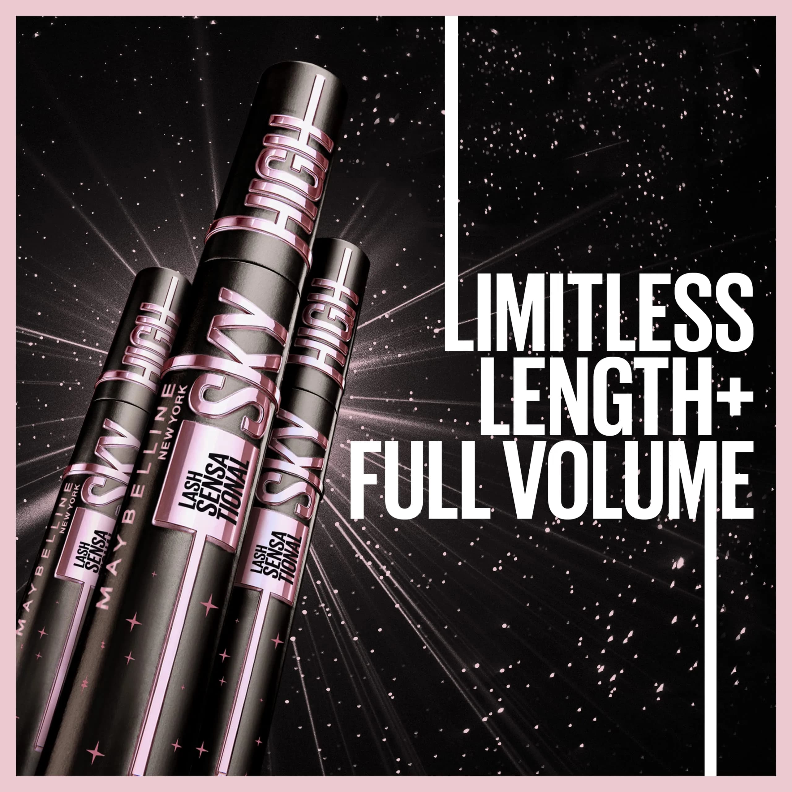 Maybelline Cosmic Black Sky High Mascara + Age Rewind Concealer + Pearl Lifter Gloss Bundle thumbnail 2