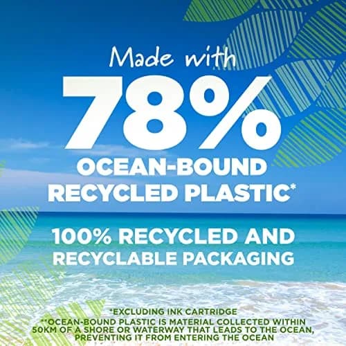 BIC Ecolutions Ocean-Bound Ball Pens, Medium Point, 1.0mm | Eco-Friendly Ocean Plastic thumbnail 5