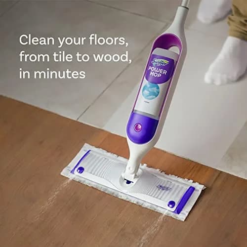 Swiffer PowerMop Floor Cleaner Refill Solution Lavender Scent 1.5L (50.7 Fl Oz) | All-Purpose Multi-Surface Cleaner for Tile, Vinyl, Laminate, Wood thumbnail 6