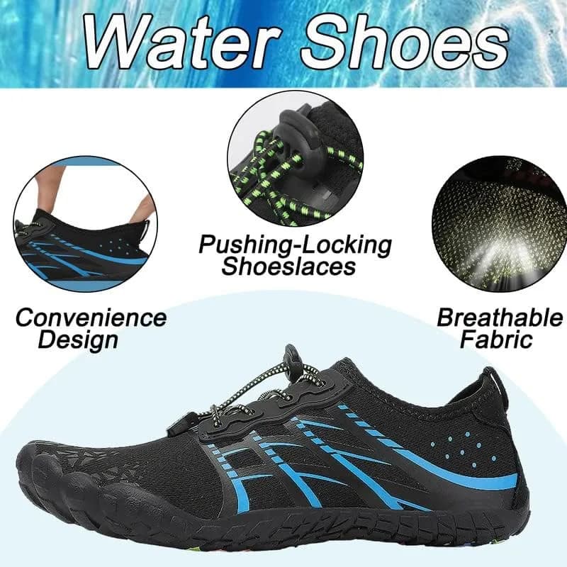 LIZRHA Water Shoes for Men & Women | Quick Dry, Anti-Slip, Breathable, Unisex Water Footwear (10.5 Women/9.5 Men) thumbnail 6