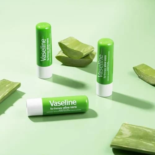 Vaseline Lip Therapy Care Aloe Fresh Lip Balm 0.16 Oz | Nourishes & Softens Lips thumbnail 4