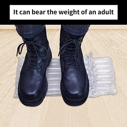 Conilly Inflatable Wine Bottle Protector Bags with Pump - 35 Pack - Reusable Air Column Packaging for Travel thumbnail 7