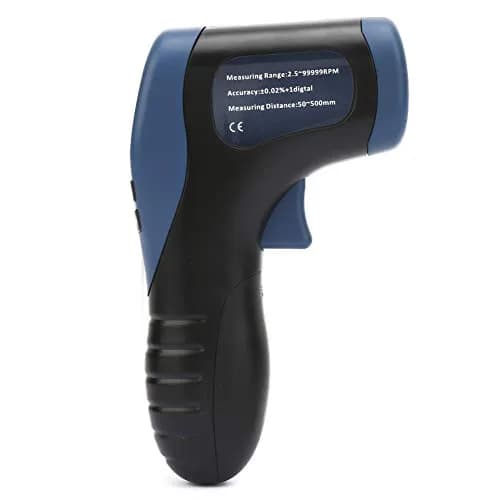 Hyuduo Tachometer 2.5-99999RPM Handheld Digital Speed Gauge | Accurate, Portable, Easy to Read thumbnail 7