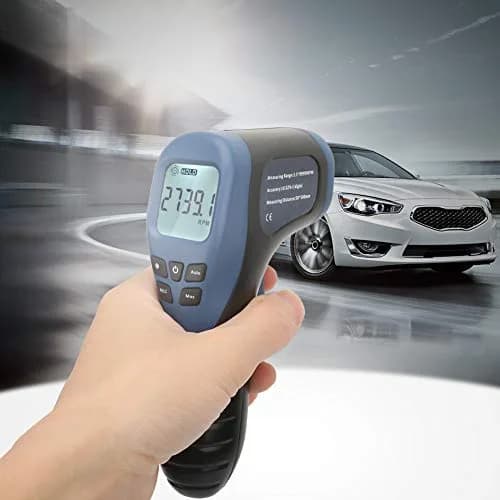 Hyuduo Tachometer 2.5-99999RPM Handheld Digital Speed Gauge | Accurate, Portable, Easy to Read thumbnail 3