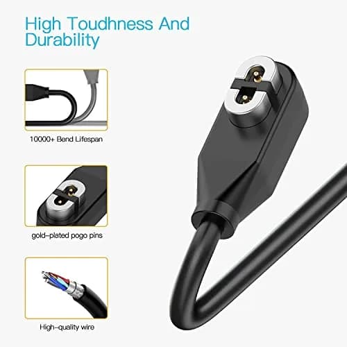 AWINNER 2 Pack Magnetic Charging Cables 1m (3.3ft) | Fast Charge for Shokz Headphones thumbnail 4