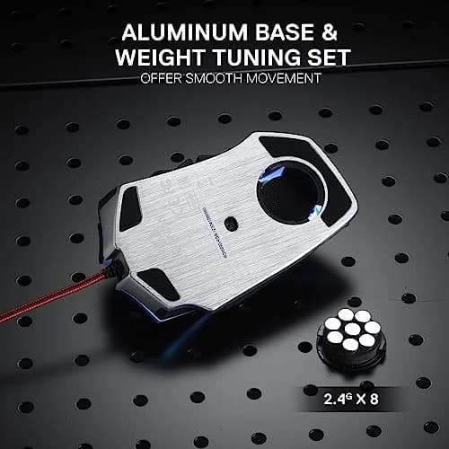Redragon M990 Wired RGB MMO Gaming Mouse 32000 DPI with Weight Tuning | 23 Programmable Buttons thumbnail 5