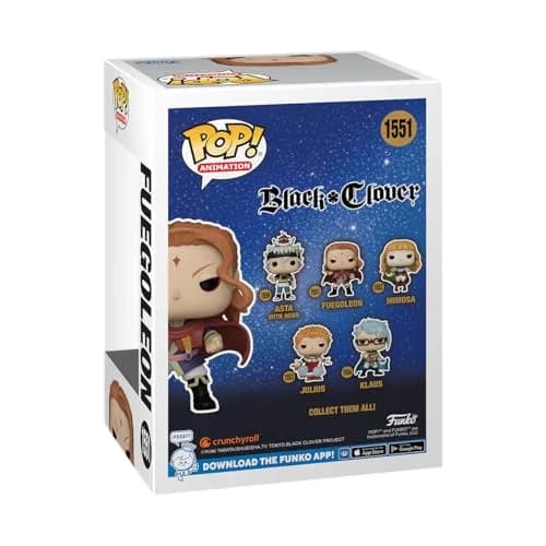 Funko POP! Animation: Black Clover - Fuegoleon Vermillion Vinyl Figure 9.5cm (3.75") | Official Anime Collectible - view 3
