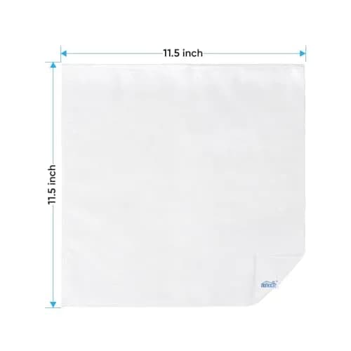 HOMEXCEL White Microfiber Cleaning Cloth 11.5"x 11.5" | Scratch-Free & Super Absorbent for Car & Home thumbnail 7