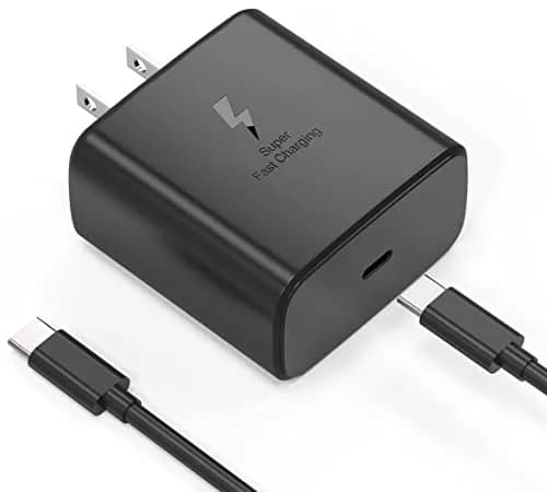 PIOEVTKA 45W USB C Fast Charger with 6ft Cable | Rapid Android & Samsung Power thumbnail 1