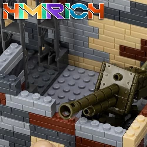 HIMIRICH Weapons Pack Military Toy Set Building Blocks 1 PC-Howitzer | Army Equipment Gear Kit for Kids thumbnail 5