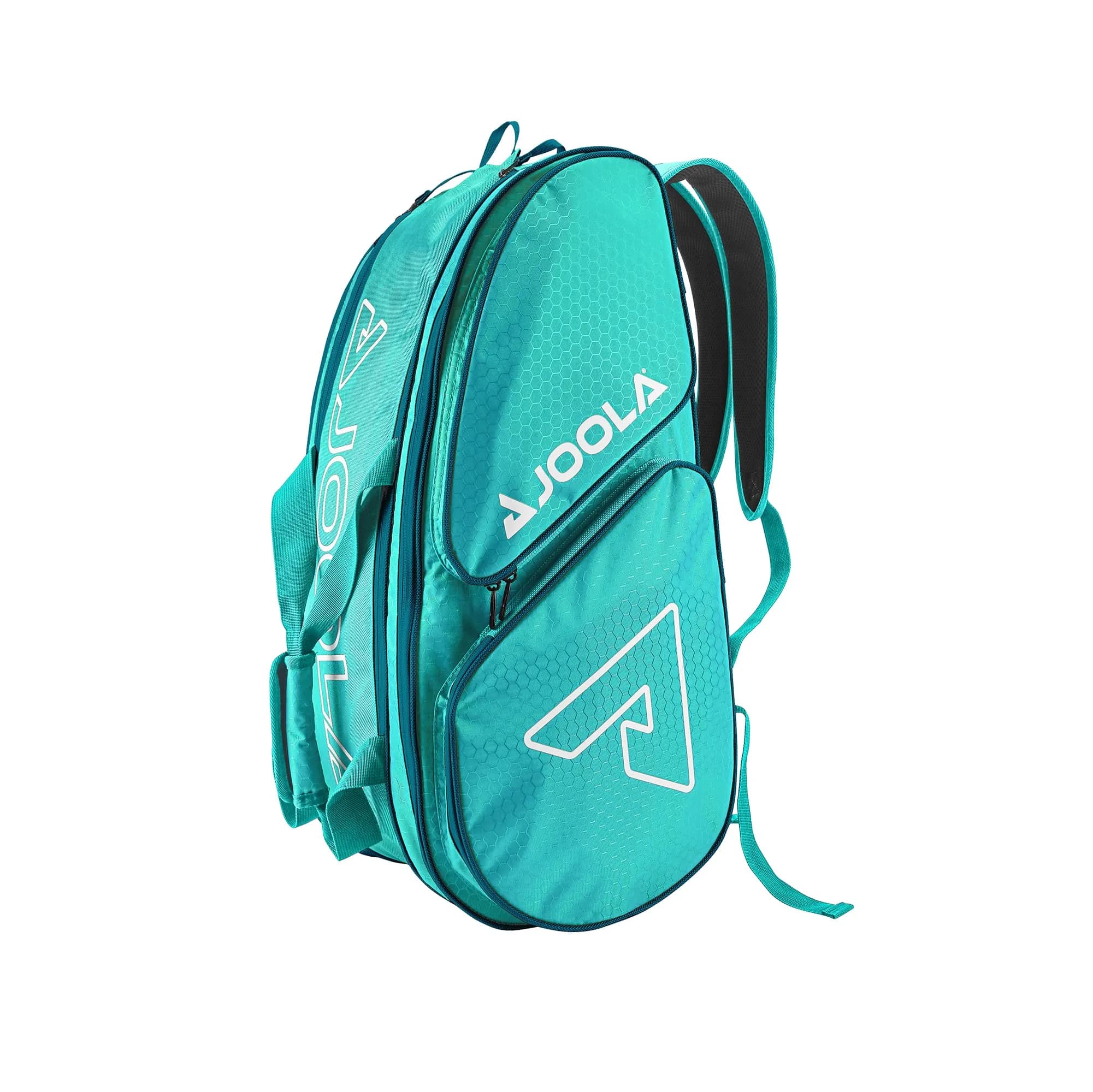 JOOLA Tour Elite Pro Pickleball Bag – Backpack & Duffle Bag for Paddles & Accessories, Thermal Insulated Pockets, Holds 4+ Paddles, Fence Hook — Turquoise/Teal