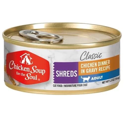 Chicken Soup for The Soul All Natural Premium Adult Wet Cat Food, 5.5oz (Pack of 24) | Real Meat First Ingredient thumbnail 1