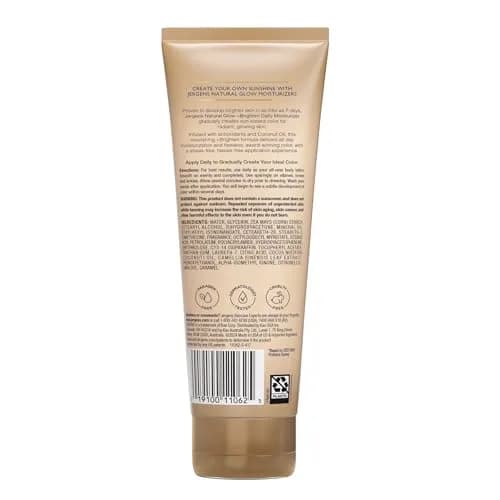 Jergens Natural Glow Self Tanner Body Lotion Medium to Deep Skin Tone 15 Fl Oz (7.5 Fl Oz Pack of 2) | Gradual Color Build thumbnail 9