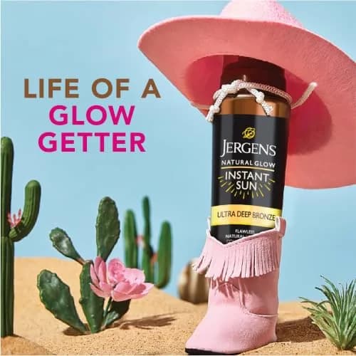 Jergens Natural Glow Instant Sun Body Mousse, Ultra Deep Bronze, 360ml (12 Fl Oz) | Streak-Free Tan thumbnail 7