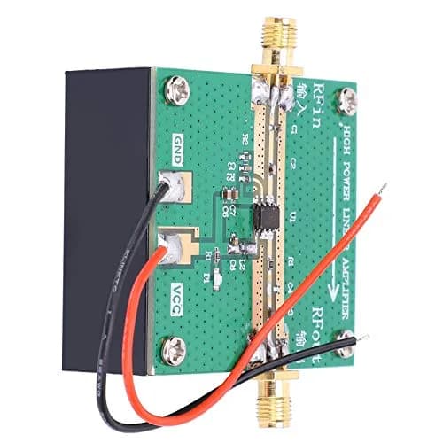 POCREATION RF Power Amplifier RF2126 400-2700MHz 1W with Heatsink | 6V 500mA Power Supply thumbnail 5