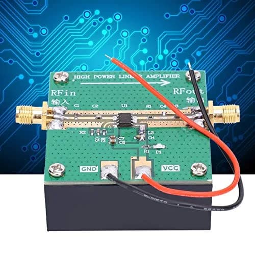 POCREATION RF Power Amplifier RF2126 400-2700MHz 1W with Heatsink | 6V 500mA Power Supply thumbnail 6