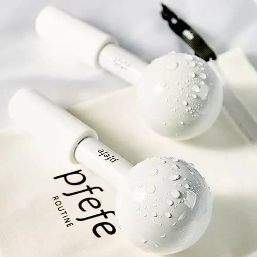 pfefe Stainless Steel Ice Globes for Face & Eyes, 2-Pack | Cools Skin, Reduces Puffiness & Wrinkles thumbnail 9