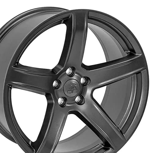 OE Wheels DG22 20x9.5 Satin Gunmetal Rim | 5x115 Bolt Pattern, 20 Inch Diameter thumbnail 5